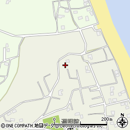茨城県鉾田市上幡木1624周辺の地図