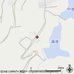 茨城県行方市手賀3864-2周辺の地図