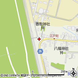 千葉県野田市関宿江戸町151周辺の地図