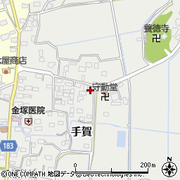 茨城県行方市手賀3085周辺の地図