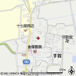 茨城県行方市手賀3132周辺の地図