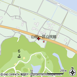 茨城県行方市山田1086周辺の地図