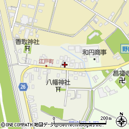 千葉県野田市関宿江戸町48周辺の地図