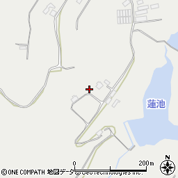 茨城県行方市手賀3839周辺の地図