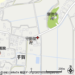 茨城県行方市手賀3074周辺の地図
