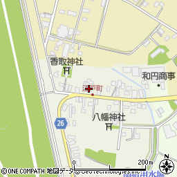 千葉県野田市関宿江戸町36周辺の地図