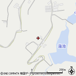 茨城県行方市手賀3857周辺の地図