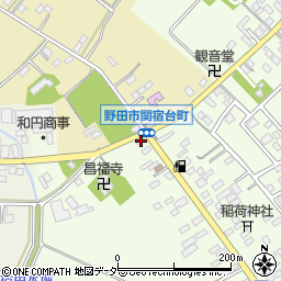 千葉県野田市関宿台町260周辺の地図