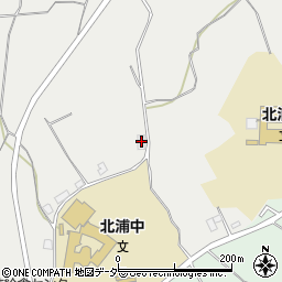 茨城県行方市内宿461周辺の地図