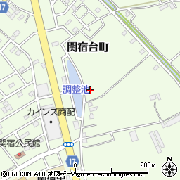 千葉県野田市関宿台町2778周辺の地図