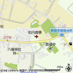 千葉県野田市関宿台町4周辺の地図
