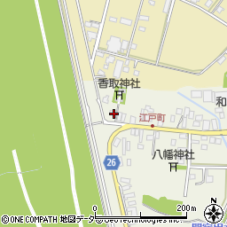 千葉県野田市関宿江戸町31周辺の地図