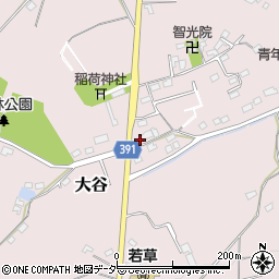 埼玉県東松山市大谷4382周辺の地図