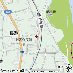 埼玉県秩父郡長瀞町長瀞974周辺の地図