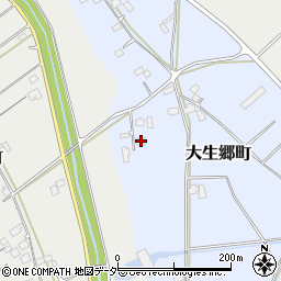 茨城県常総市大生郷町5159-7周辺の地図