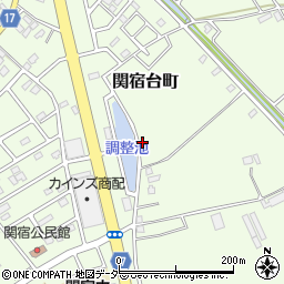 千葉県野田市関宿台町2777周辺の地図