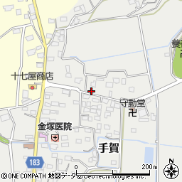 茨城県行方市手賀3144周辺の地図