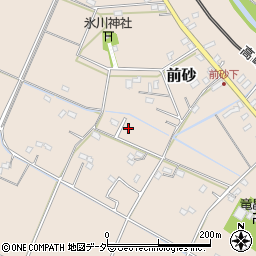 埼玉県鴻巣市前砂730周辺の地図