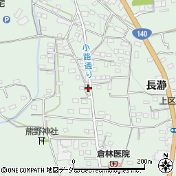 埼玉県秩父郡長瀞町長瀞1337周辺の地図