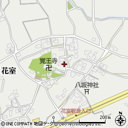 茨城県つくば市花室548周辺の地図