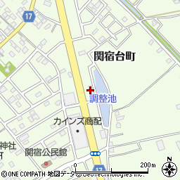 千葉県野田市関宿台町2759周辺の地図