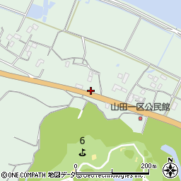 茨城県行方市山田1078-1周辺の地図