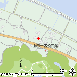 茨城県行方市山田914周辺の地図
