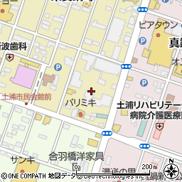 茨城県土浦市東真鍋町1周辺の地図