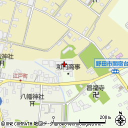 千葉県野田市関宿江戸町56周辺の地図
