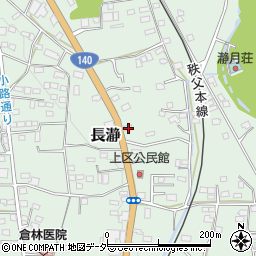 埼玉県秩父郡長瀞町長瀞1004周辺の地図