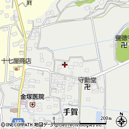 茨城県行方市手賀3145-1周辺の地図
