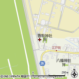 千葉県野田市関宿江戸町28周辺の地図