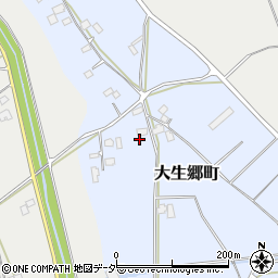 茨城県常総市大生郷町5158-2周辺の地図