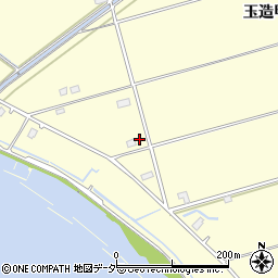茨城県行方市玉造甲5552周辺の地図