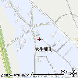 茨城県常総市大生郷町5166周辺の地図