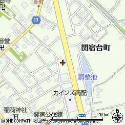 千葉県野田市関宿台町2747周辺の地図