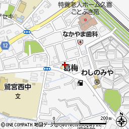 埼玉県久喜市葛梅6周辺の地図