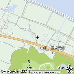 茨城県行方市山田920周辺の地図
