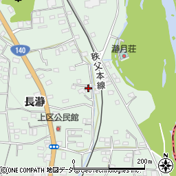埼玉県秩父郡長瀞町長瀞978周辺の地図