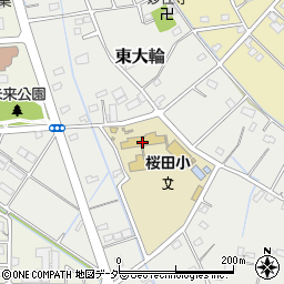 久喜市立桜田小学校周辺の地図