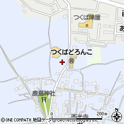 茨城県つくば市下平塚838周辺の地図