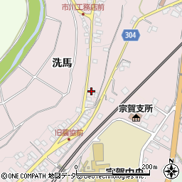 長野県塩尻市洗馬3011周辺の地図