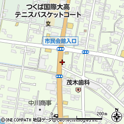 コンテナくん土浦真鍋店敷地内駐車場周辺の地図