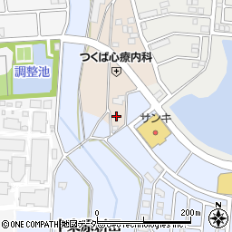 茨城県つくば市遠東1111-10周辺の地図