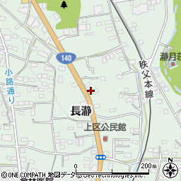 埼玉県秩父郡長瀞町長瀞1002周辺の地図