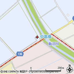 茨城県常総市古間木新田1362周辺の地図