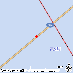 霞ケ浦大橋周辺の地図