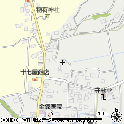 茨城県行方市手賀3173-2周辺の地図