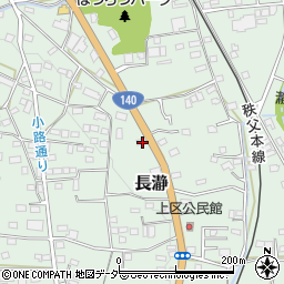 埼玉県秩父郡長瀞町長瀞1078周辺の地図