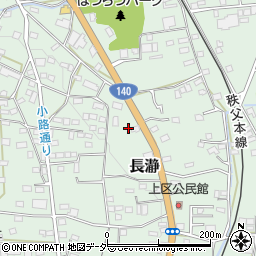 埼玉県秩父郡長瀞町長瀞1077周辺の地図